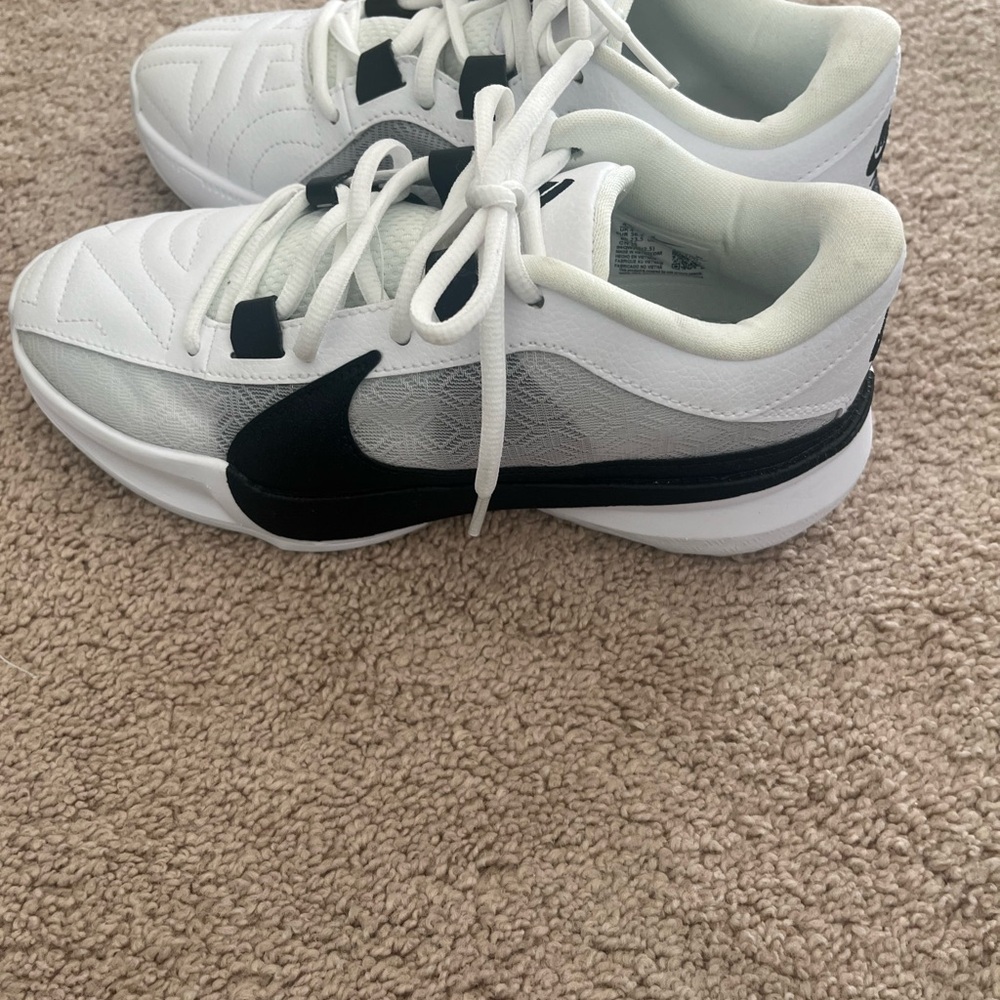 Nike White and Black Athletic Shoes